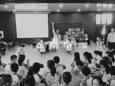 台湾元智科学活动课嗨进温州小学课堂 师生都