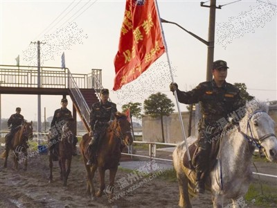 蒼南有了首支騎兵救援隊 道路阻塞時送物資傷員