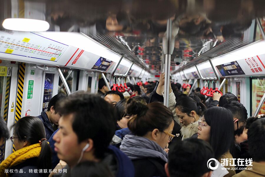 春运期间杭州地铁末班时间有调整 最晚延长至