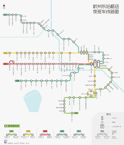 新闻中心 滚动新闻 正文 半夜到达杭州东站,没赶上地铁末班车,坐公交