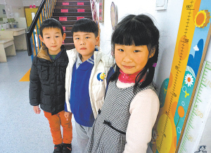 幼儿园大班儿童近五成身高超1.2米 免票标准线