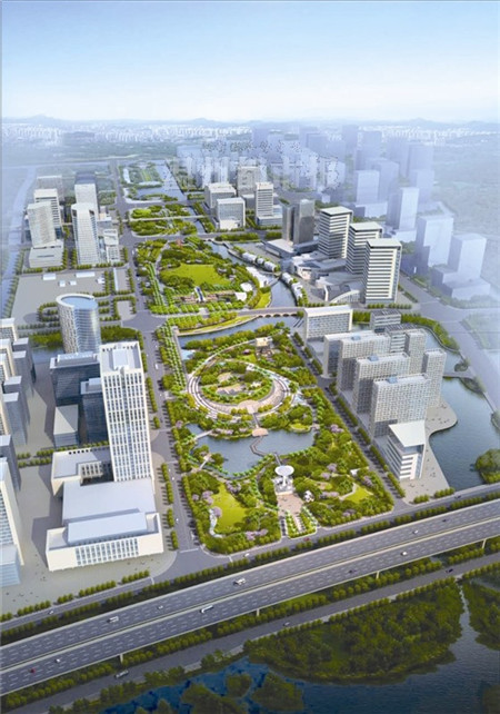 滨江商务区将实施项目127个 绿轴公园已具开园条件