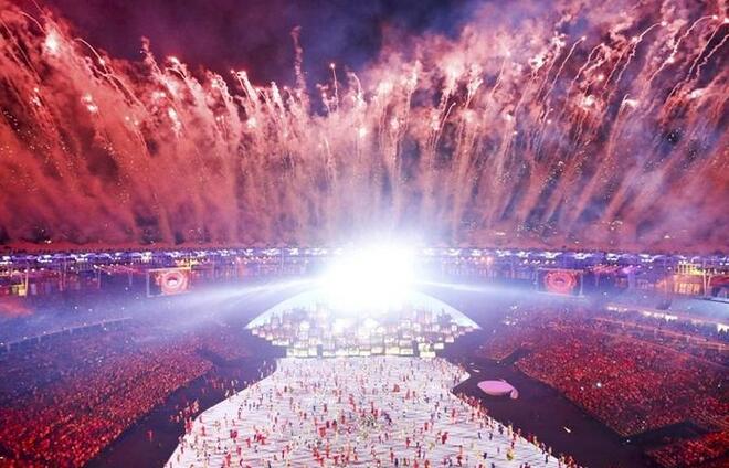 高清：里约奥运会开幕式 现场演视觉饕餮盛宴