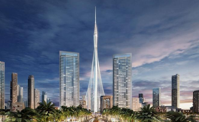 未来“世界最高塔”在迪拜举行奠基仪式