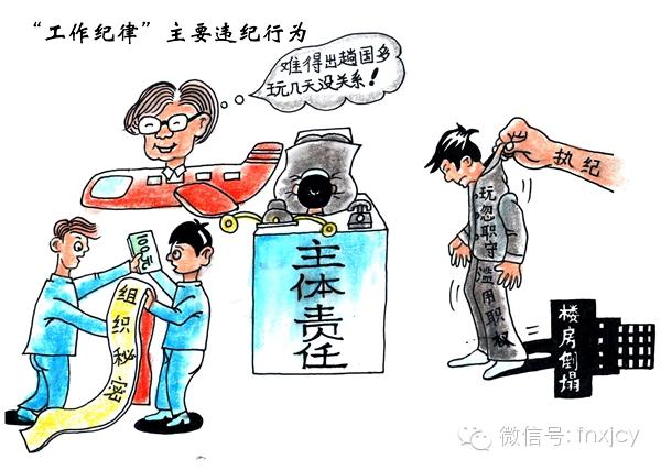 遵守党的纪律漫画|共产党员要遵守党的政治纪律