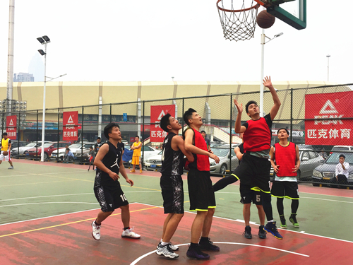 绝杀!律师运动会三对三篮球赛 加时三分定乾坤