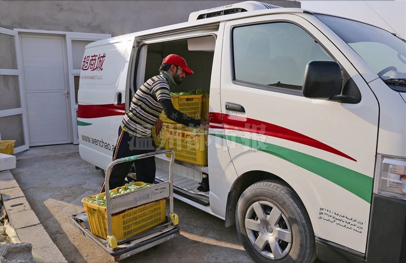 温商孙建省迪拜沙漠建农场 如今瓜果美上天