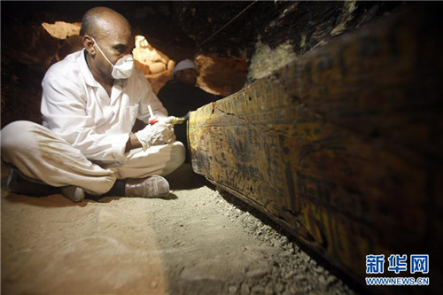 埃及发现距今约3400年阿蒙神金匠墓
