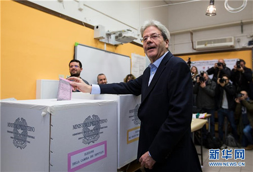意大利举行议会选举