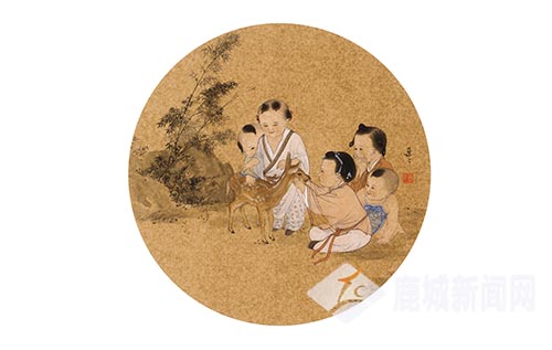 陈朵朵以赤子之心走进孩童纯净世界致力于婴戏画在当代的发展