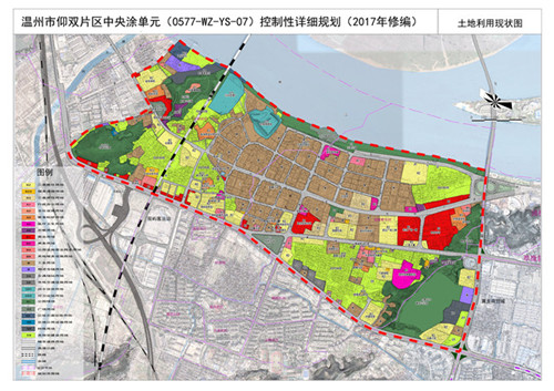 温州市区西片中央涂控规修编公布 3条快速路,城轨m2线助力交通改善