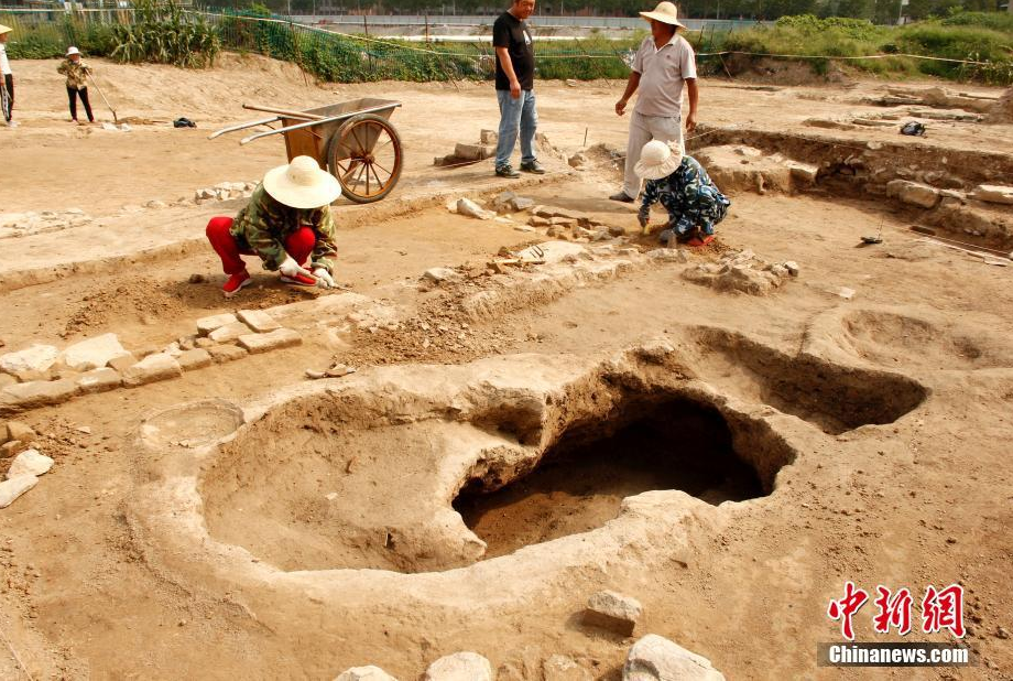 安徽濉溪考古发掘全国最大面积古酿酒作坊遗址