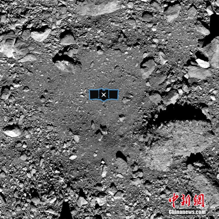 美航天局公布将在小行星贝努上采样的地点