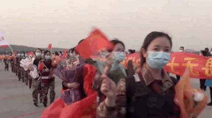 记住这些英雄！温州第二批援鄂医疗队回家