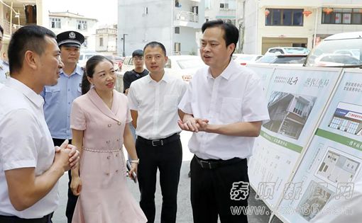 泰顺县委书记陈永光等县四套班子领导集中开展文明创建督查