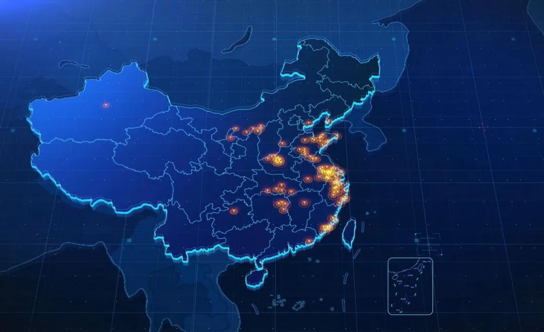 《中国县域工业竞争力地图》 2020年中国工业百强县(市)