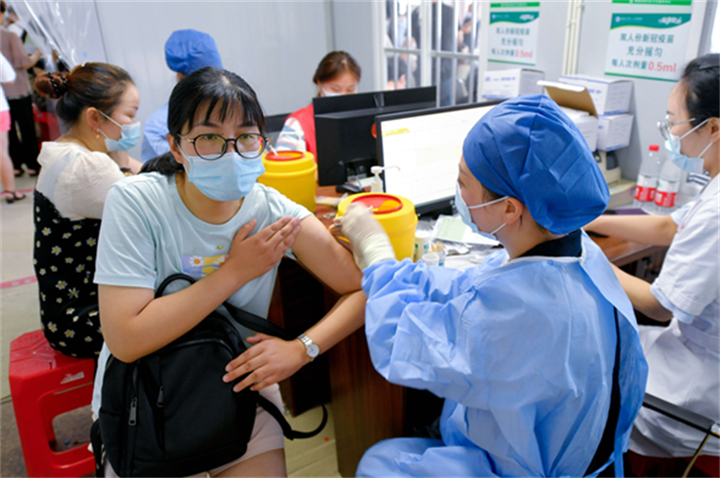 甌海區新冠疫苗接種超160萬劑次