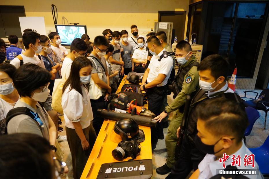 香港警队举办体验日活动 招募见习督察及警员