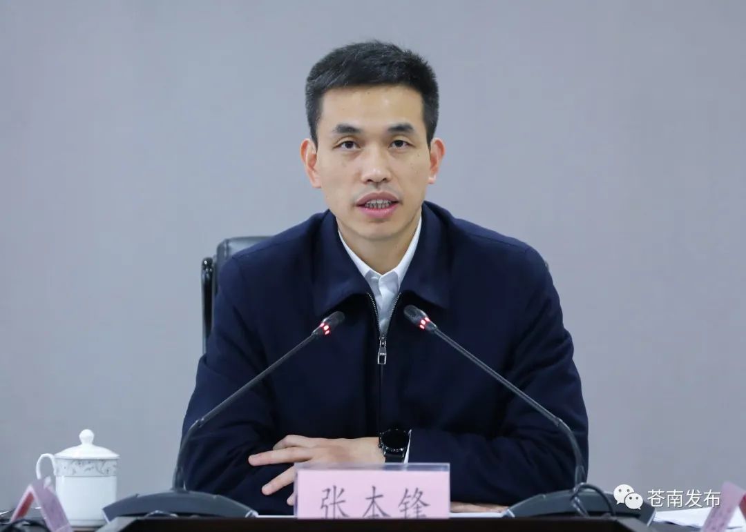 苍南县委书记张本锋在疫情防控会商会上强调发扬连续作战精神不断提升