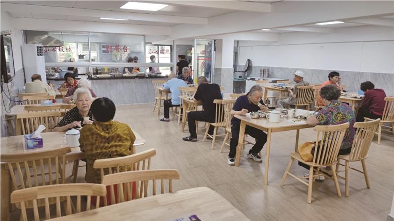 温州水心社区邻里食堂“升级” 为老人提供“舌尖上”的幸福