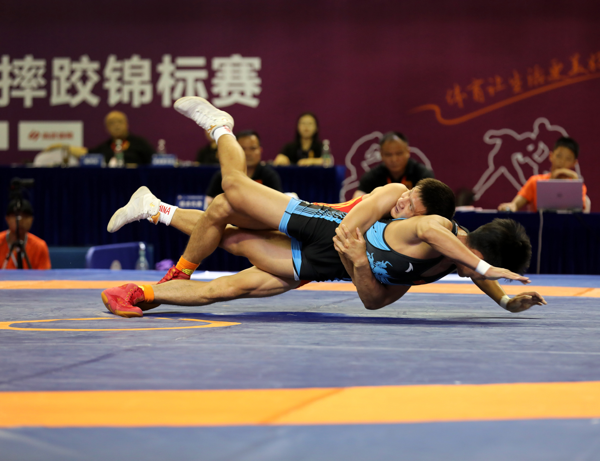2023全国国际式摔跤锦标赛：看女子自由跤精彩瞬间-新闻中心-温州网