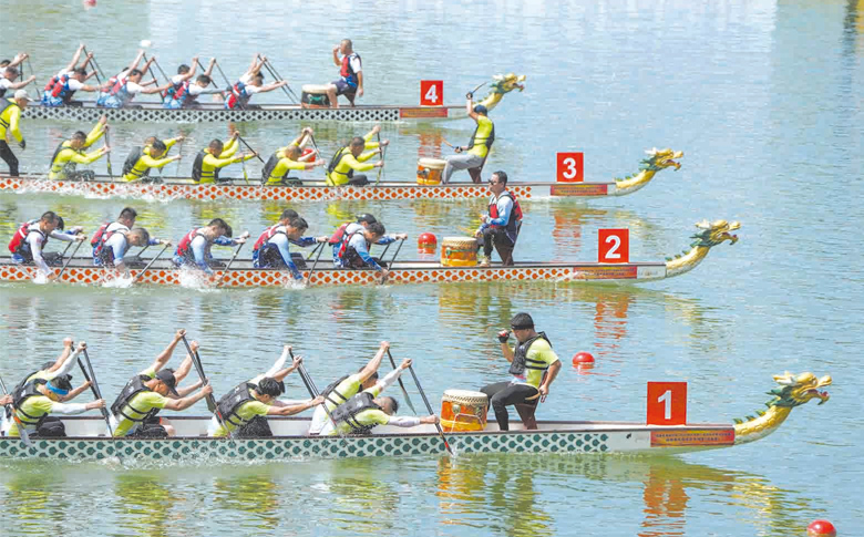 全民健身 龙舟竞渡！温州第九届龙舟系列赛总决赛举行