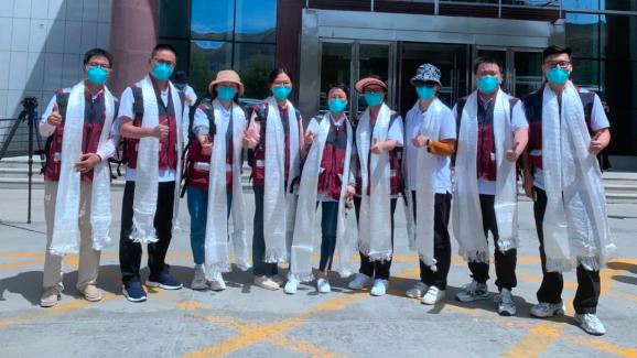同心战疫跨越九千里 温州20名医务人员飞赴西藏支援