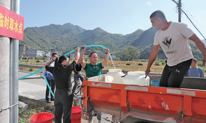 永嘉田园村饮水问题解决了 1700余人喝上干净自来水