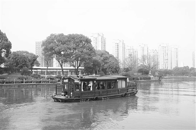 温州“水上巴士”试运行 往返小南门码头与印象南塘码头