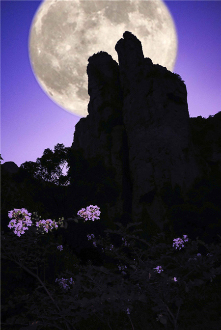 一样的月光 带你领略不一样的雁荡山