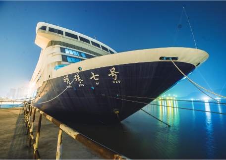 "明珠七号"登船厅设计已审查 旧船票何时登船