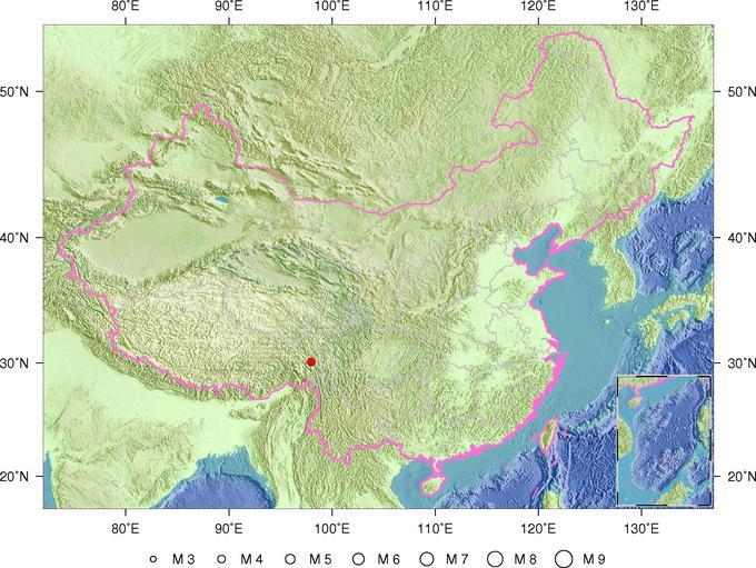 西藏自治区昌都市察雅县发生4.2级地震