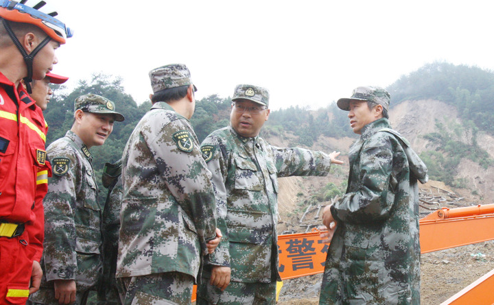 6位将军齐聚丽水 为里东大救援加油打气-新闻中心-温州网