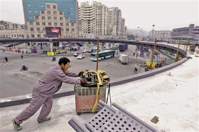 双屿客运站天桥计划年底投用-新闻中心-温州网