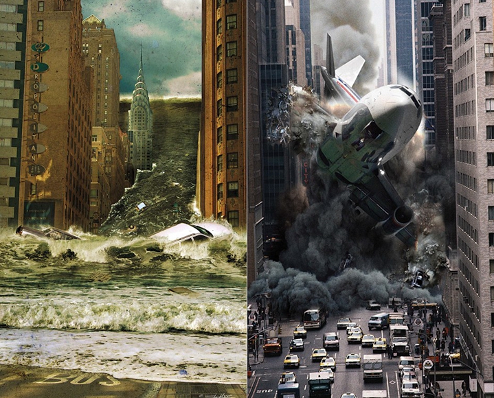 死神来了地球版:艺术家描绘各种世界末日场景