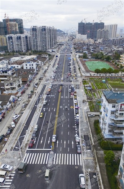 市区3条道路春节前开通瓯海大道西延10月将通车