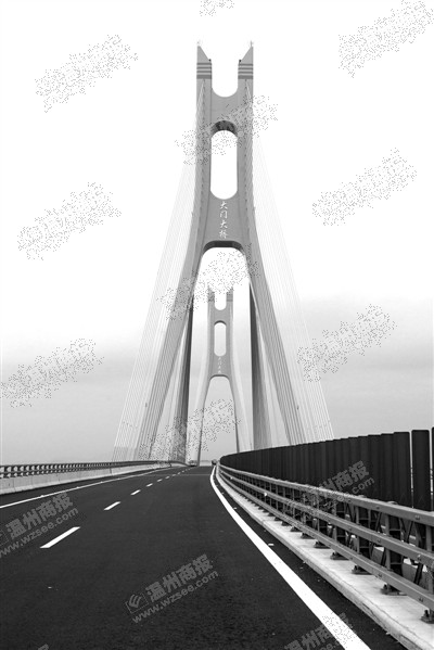 洞头大门大桥试通车 正式通车后将开通客运班车