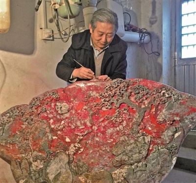 雕刻大师林加俊:为石痴狂半世纪