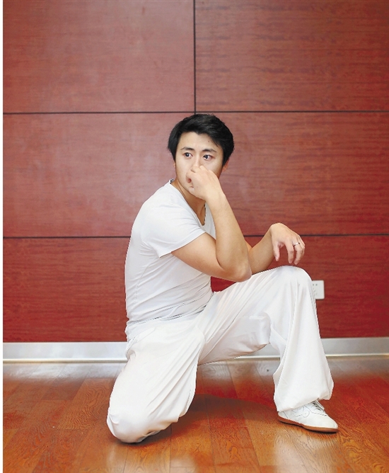 武术教练訾悍辰:来,猴年习猴拳