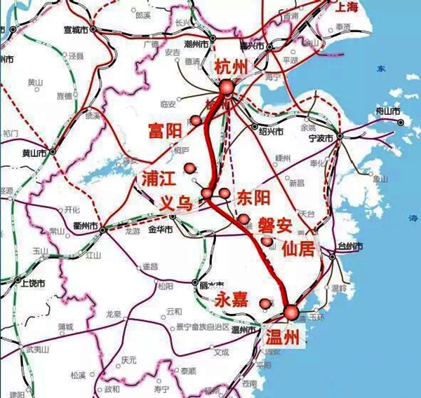 杭温铁路启动前期工作 横店,正泰等民资有意投资铁路建设