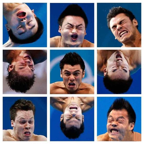 跳水运动员表情包是谁图片