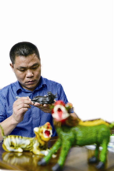 永嘉米塑传承者有想法 教孩子们做"愤怒的小鸟"-新闻中心-温州网