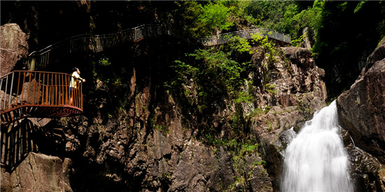 文成峡谷景廊一日游图片