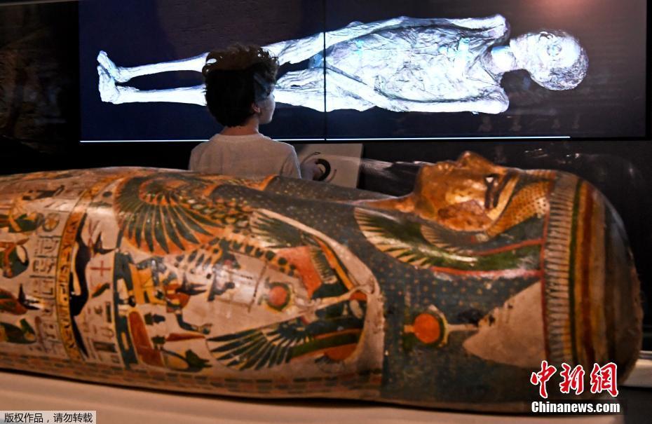 3000年前木乃伊展出 CT扫描揭示奥秘