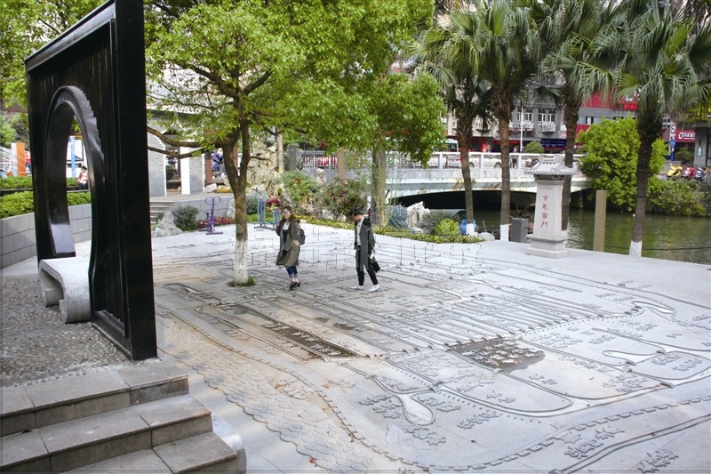 小南门水上巴士公园改造提升工程本月底将完成验收