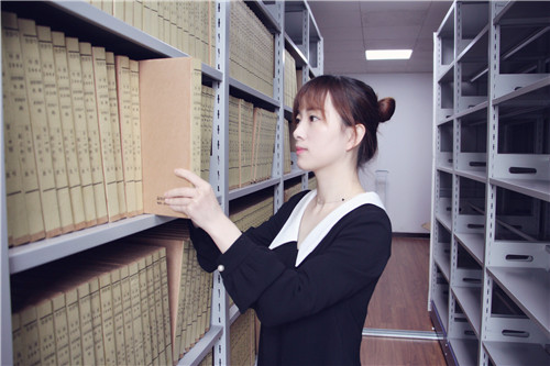 不断创先争优的小小档案员