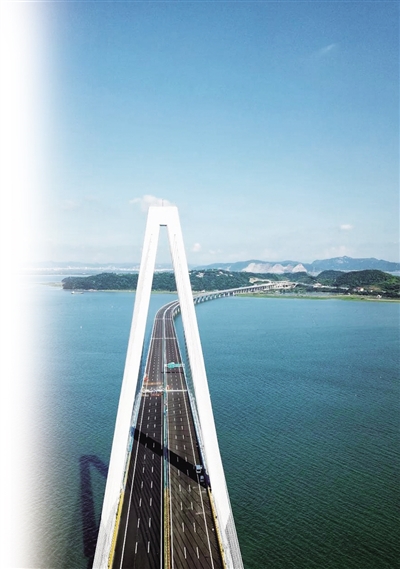乐清湾大桥交工验收 预计国庆前通车 以后乐清到玉环只需20分钟
