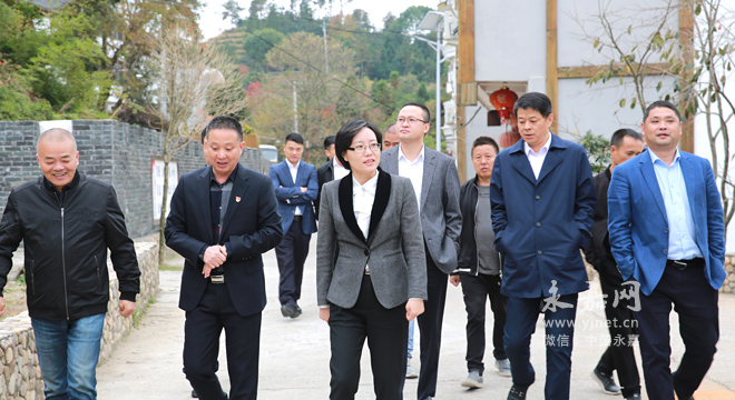 永嘉縣委書記王彩蓮全力實現西部山區鄉村振興新的突破