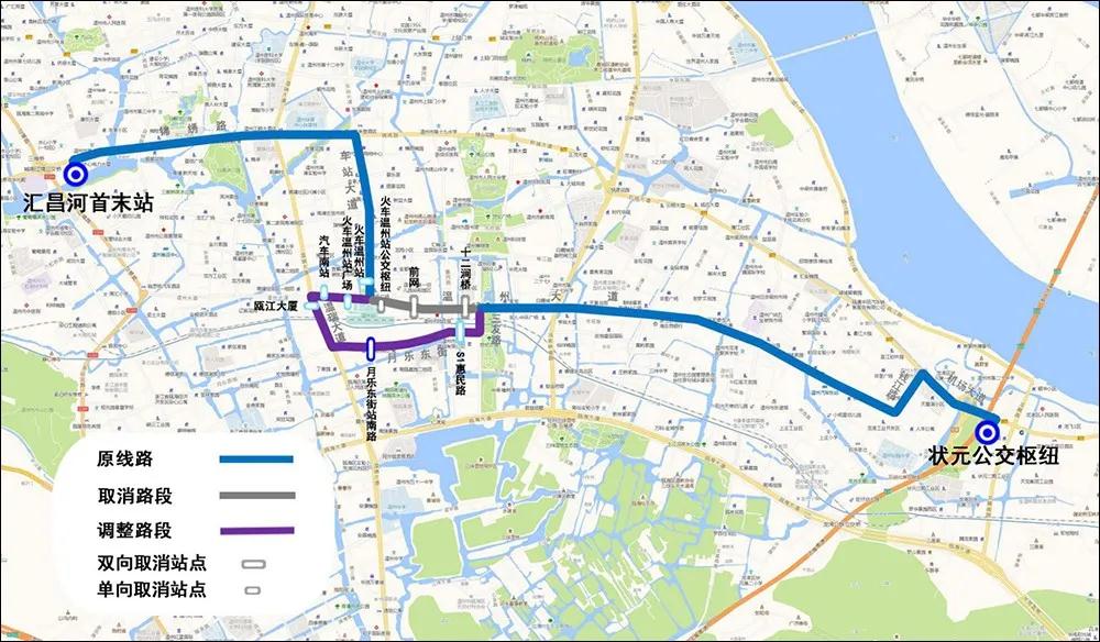 为优化城区公交线网,8月23日起,b101路,b104路,b112路线路走向将优化