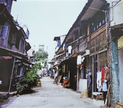 上世纪90年代的清明桥工人新村旧影.